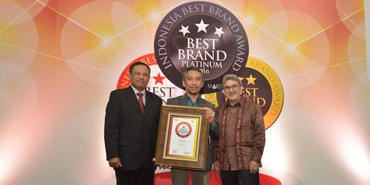 Pegadaian raih Indonesia Best Brand Award