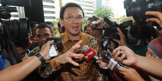 Elektabilitasnya ditandingi Risma, ini komentar Ahok