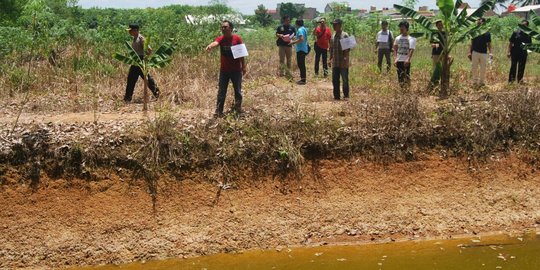 Reka ulang 2 bocah tenggelam, teman dan warga ikut jalani 13 adegan