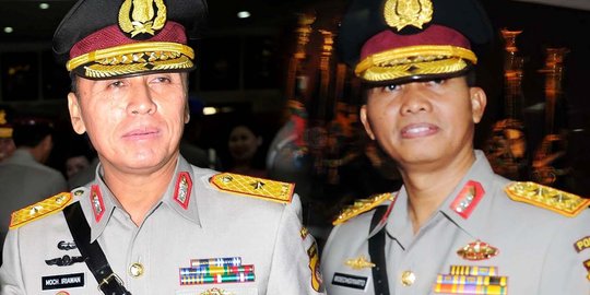 Irjen Moechgiyarto jadi Kalemdikpol, Irjen M Iriawan Kapolda Metro