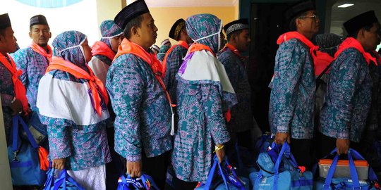 Ada-ada saja, jemaah haji Indonesia 'hamil' dadakan di bandara