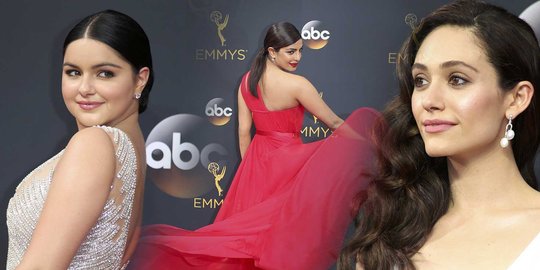 Wajah-wajah seleb cantik bersinar di Primetime Emmy Awards