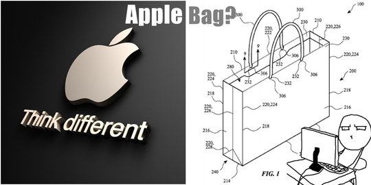 Bukan teknologi hp baru, Apple terungkap patenkan tas kertas