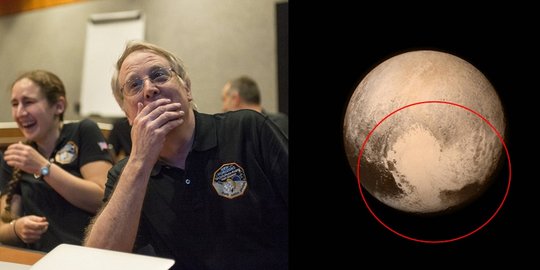 Misteri asal usul 'hati' Pluto akhirnya terpecahkan!