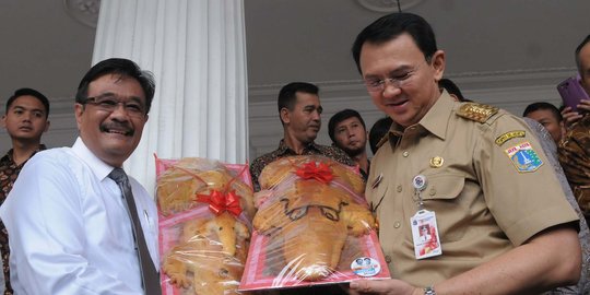 Djarot di rumah Megawati: Pasangan Ahok-Djarot belum diputuskan