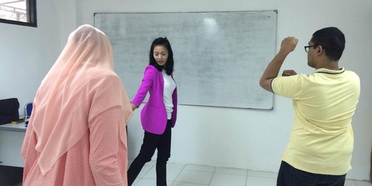 Semangat para penyandang disabilitas saat kuliah