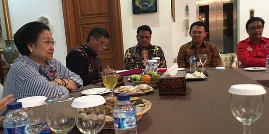 Ini suasana tegang pertemuan Ahok dengan Megawati
