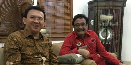 Ketua PDIP sebut Ahok-Djarot kembali diusung di Pilgub DKI 2017
