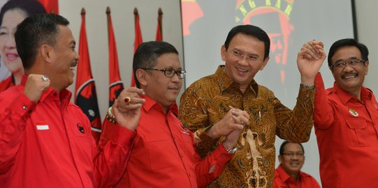 Pujian manis PDIP setelah resmi usung Ahok-Djarot