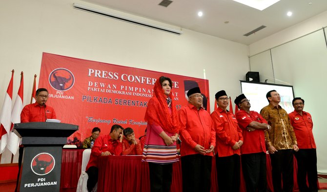 pdip usung ahok djarot