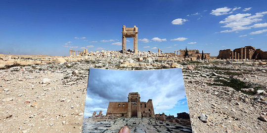 Miris, 6 situs bersejarah ini rusak total dalam gejolak perang