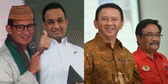 Image result for Kubu Anies-Sandiaga laporkan pelanggaran kampanye Ahok-Djarot