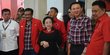 Megawati saat tuntun pasangan Ahok-Djarot ke KPU