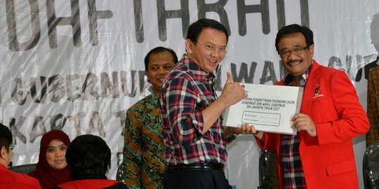 Ahok senyam-senyum akhirnya SBY turun gunung