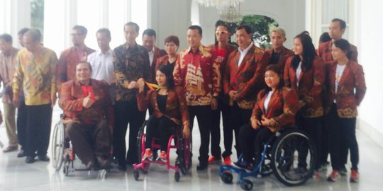 Cerita atlet paralimpiade usai bertemu Presiden Jokowi