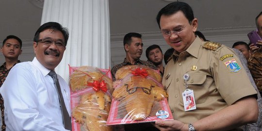 Siapapun pesaingnya, Djarot pede bersama Ahok bisa menang Pilgub DKI