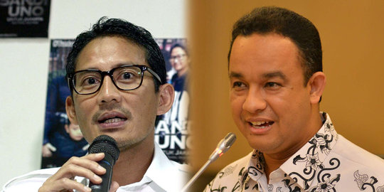 Percakapan Anies Baswedan menolak tawaran jadi Cawagub Sandiaga Uno