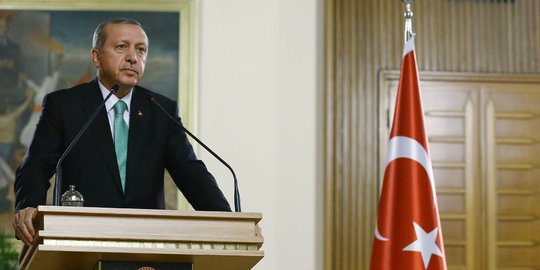 Erdogan tuding AS bantu persenjataan tentara Kurdi di Suriah