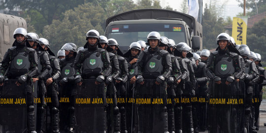 Hari terakhir pendaftaran di KPUD, Polda Metro kerahkan 360 personel