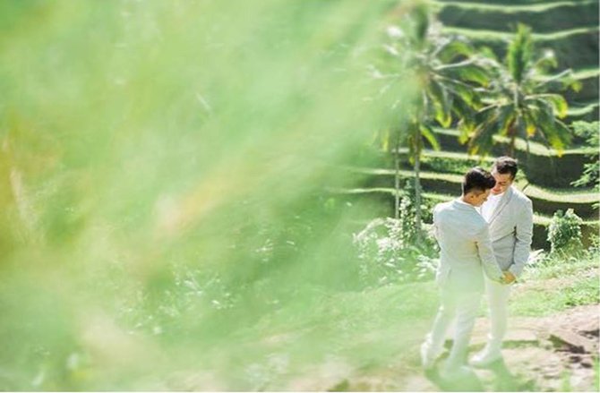 foto pre wedding pasangan sejenis di bali