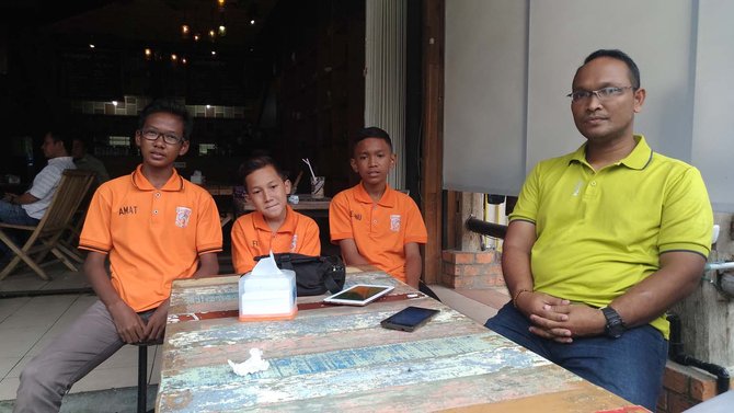 tiga anak samarinda bela timnas u 14