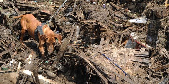 Miris, banyak warga malah berfoto selfie di lokasi banjir Garut