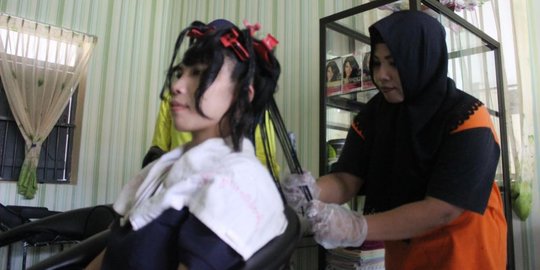 Menengok kesibukan An Nisa, salonnya para napi Lapas Wanita Malang