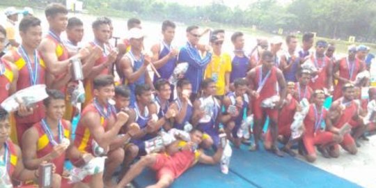 Tim dayung PON Jabar kembali raih 2 emas dari Dragon Boat