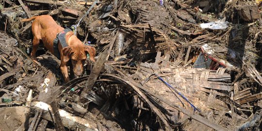 Cuaca buruk hambat pencarian 20 orang hilang akibat Banjir Garut