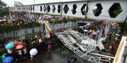 ITW: JPO rubuh, Pemprov DKI bisa dipidana