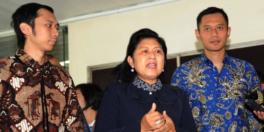 Ani Yudhoyono: Agus yang bisa jawab, bukan Ruhut Sitompul!