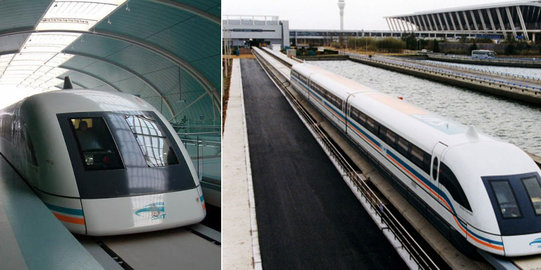 China kembangkan kereta super cepat, melesat 500 Km per jam