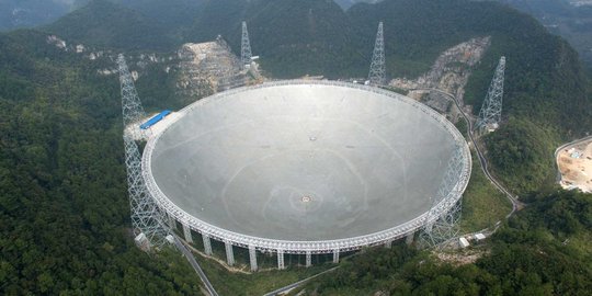 Ini teleskop terbesar sejagat bikinan China yang siap buru alien