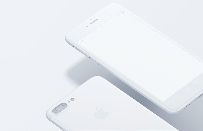 konsep iphone 7 berwarna white matte