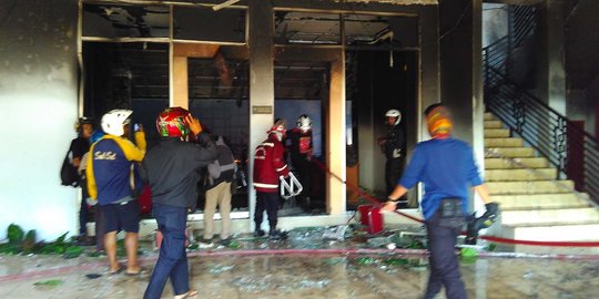 Polda Sulsel kejar 5 pelaku pembakaran Gedung DPRD Gowa