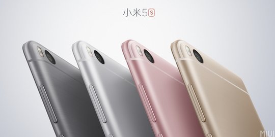 Xiaomi akhirnya rilis smartphone 'gahar' Xiaomi Mi 5s dan 5s Plus