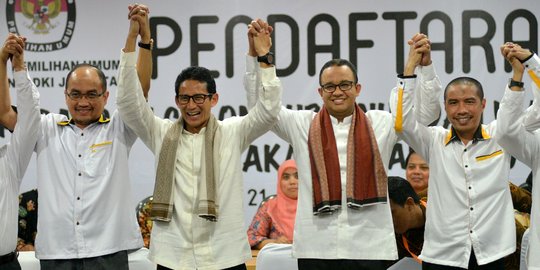 Anies-Sandiaga bentuk tim pemenangan di rumah Boy Sadikin