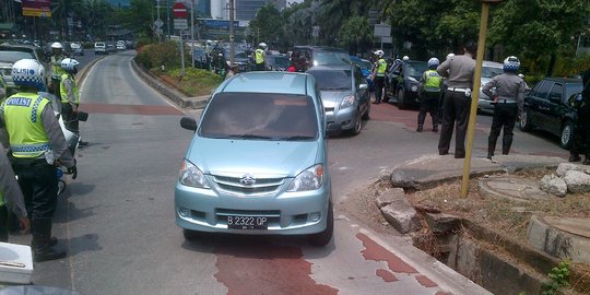 Ini pengalihan arus lalu lintas antisipasi demo buruh besok