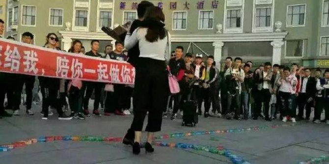 Pria China 'tembak' gadis pujaan pakai 999 kotak kondom