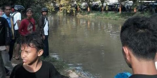 Asik renang bareng teman, siswa SMP tewas tenggelam di Kali Cisadane