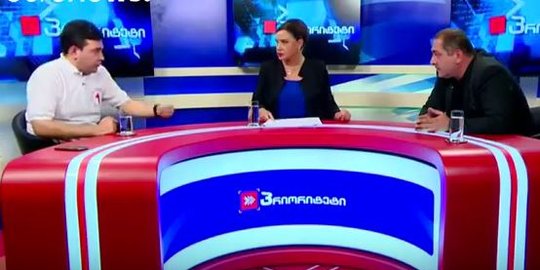 [Video] Debat di TV, dua politisi ini malah siram air dan adu jotos