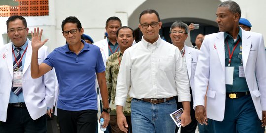 Anies-Sandiaga targetkan peroleh 2,8 juta suara