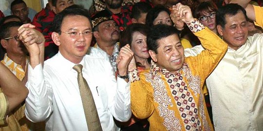 Ahok senang Setya Novanto jadi Ketua DPR lagi