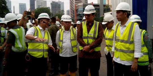 Ahok sebut Jokowi puas dengan progres proyek LRT