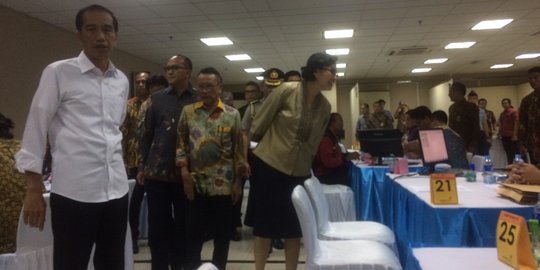 Datangi kantor DJP, Jokowi cek capaian Tax Amnesty akhir periode I