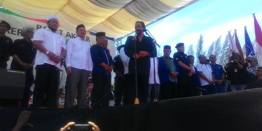 3 Pimpinan partai kampanye di Aceh, disambut silat dan salawat