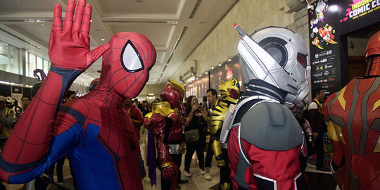 Jalan-jalan melihat serunya Indonesia Comic Con 2016