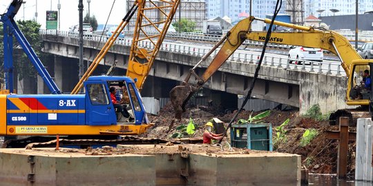 Pemprov DKI kebut normalisasi kali-kali di Jakarta