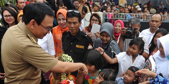 Marah dibilang sombong, Ahok tegaskan sering turun sapa warga