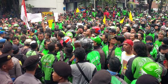 Didemo pengemudi, manajemen GO-JEK disambangi Wakapolda Metro